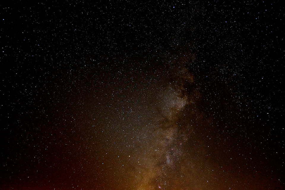 Death Valley night sky